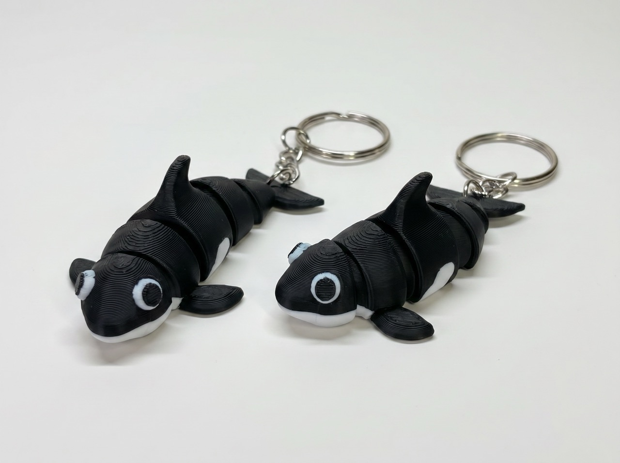 3D keychain Orca